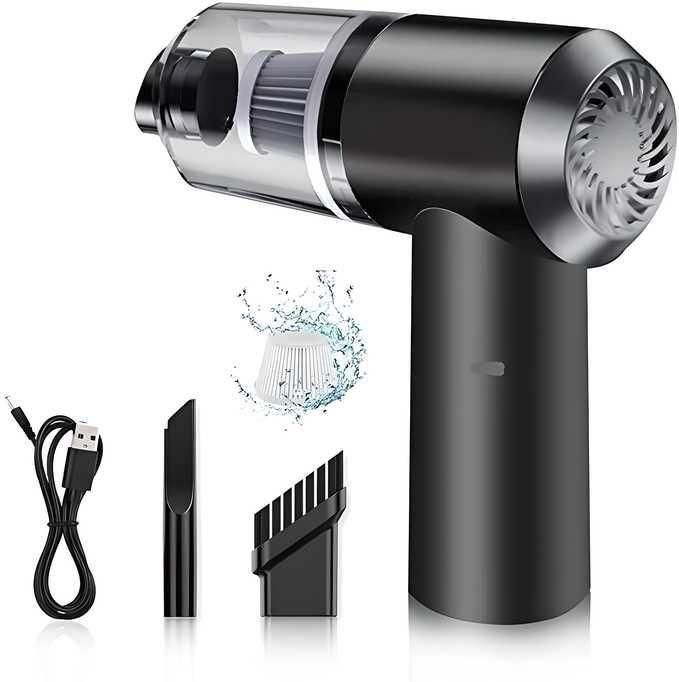 Rechargeable Mini Vacuum & Air Duster Cleaner.