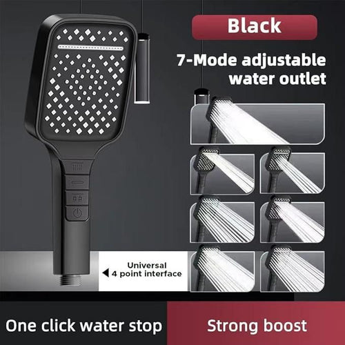 7 Modes Large Shower Head