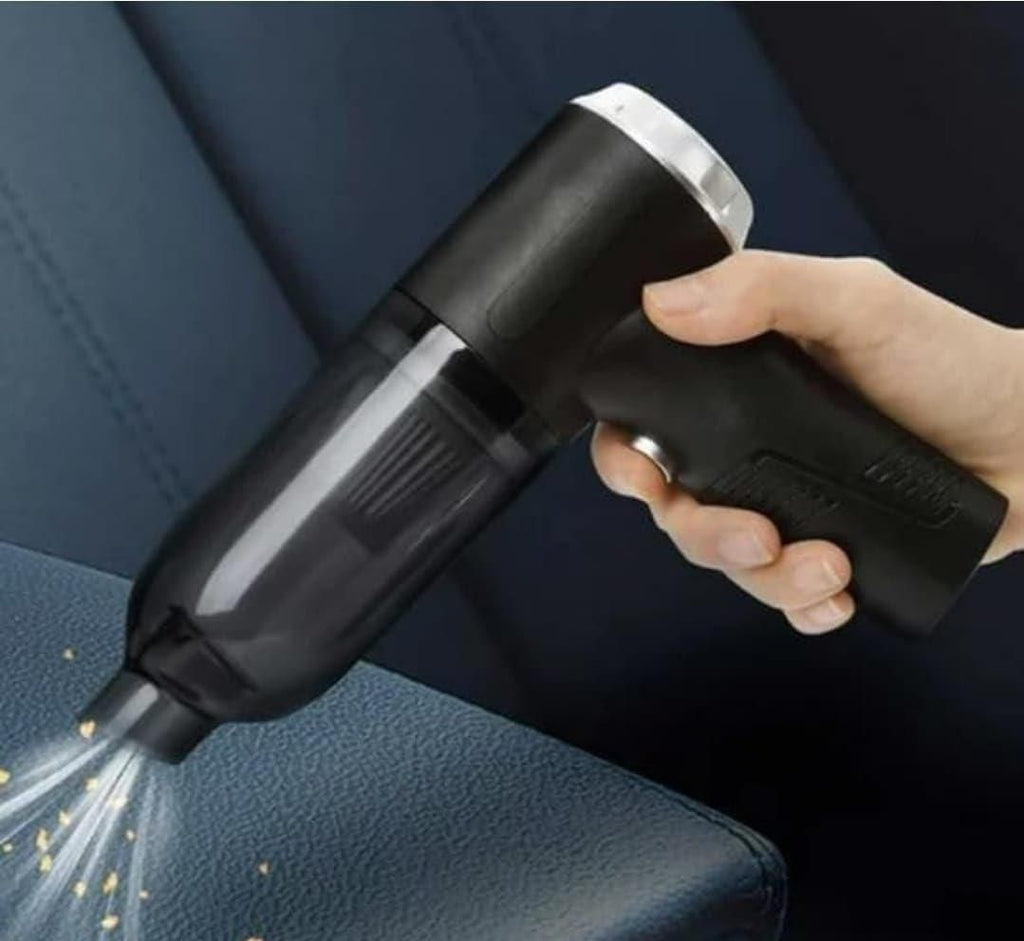 Rechargeable Mini Vacuum & Air Duster Cleaner.